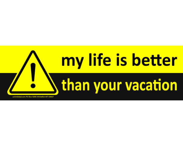 My Life Sticker